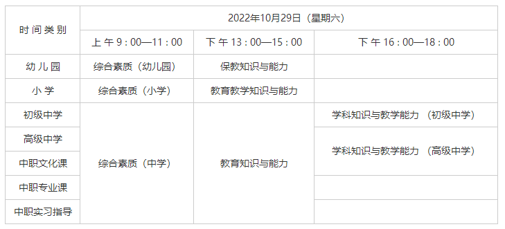 陜西省教師資格證筆試準(zhǔn)考證打印時(shí)間